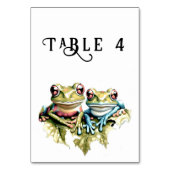 10 Jahre Hochzeitstag Garten Lässiges Party Tischnummer (Rückseite)