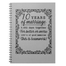 10 Jahre Hochzeitstag