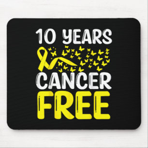10 Jahre Knochenkrebs-freies Knochenkrebs Überlebe Mousepad