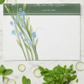 10 Jahre Nicht vergessen Geschirrtuch (Gefaltet)