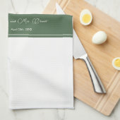 10 Jahre Nicht vergessen Geschirrtuch (Viertel Falte)