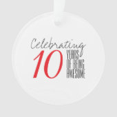 10 Jahre phantastisch.ai Ornament (Vorderseite)