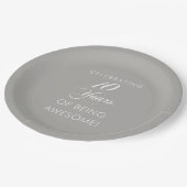 10 Jahre Phantastisch sein Pappteller (Schrägansicht)