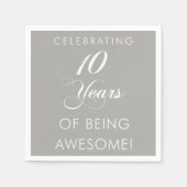 10 Jahre Phantastisch sein Serviette (Vorderseite)