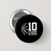 10 Jahre Phantastisch sein vom 10. Geburtstag Button (Vorne & Hinten)