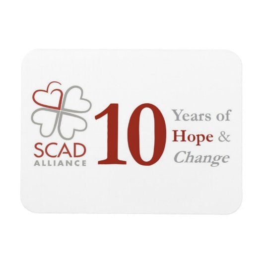 10 Jahre SCAD Alliance Magnet (Horizontal)