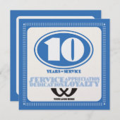 10 Jahre Serviceprämie für Farbangestellte (Vorne/Hinten)