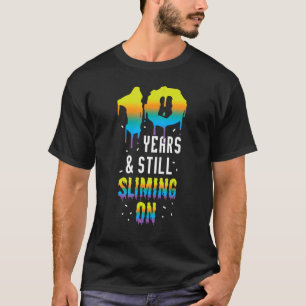 10 Jahre und immer noch rutschen auf 10. Kinder sc T-Shirt