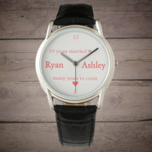 10 Jahre verheiratet ⚭ (mit Namen)