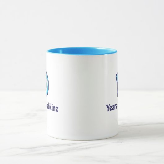 10 Jahre von Webkinz Logo Tasse (Zentrum)
