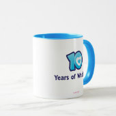 10 Jahre von Webkinz Logo Tasse (VorderseiteRechts)