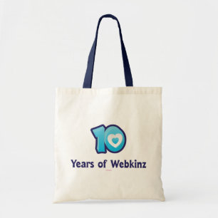 10 Jahre von Webkinz Logo Tragetasche