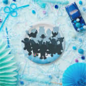 10 Jahre von Webkinz Silhouette Pappteller (Party)