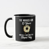 10-Jahres-Jubiläums-Geschenk zur Wertschätzung Tasse (Links)