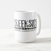 10-Jahres-Logo Kaffeetasse (VorderseiteRechts)