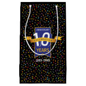 10. JAHRESdesign Kleine Geschenktüte (Vorderseite)