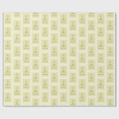 10. Jahrestag des Priesterkreuzkreuzes Geschenkpapier (Flach)