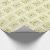 10. Jahrestag des Priesterkreuzkreuzes Geschenkpapier (Ecke)