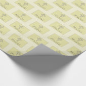 10. Jahrestag des Priesterkreuzkreuzes Geschenkpapier (Ecke)