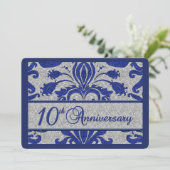 10. Jahrestag Geschäftsankündigung Blue Ankündigung (Stehend Vorderseite)