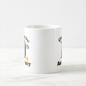 10. Jahrestag Kaffeetasse (Mittel)
