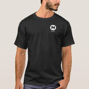 10-jährige Logo-Front - grundlegend T-Shirt