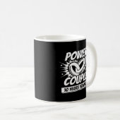 10-jährige Paare Verheiratet 10 Jahre stark Kaffeetasse (VorderseiteRechts)