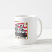 10-jähriger 9/11 Entwurf des Jahrestags-3-Heroes Kaffeetasse (VorderseiteRechts)