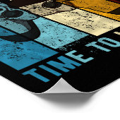 10-jähriges Junge 10-jähriges Jubiläum bis 10. Bir Poster (Ecke)