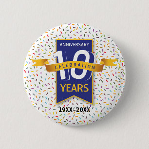 10. JUBILÄUM Design Button