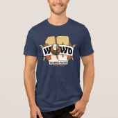 10. Jubiläum Lightning Tri-Blend Shirt (Vorderseite)