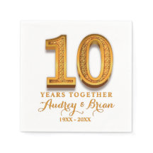 10. Jubiläum Personalisiert