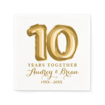 10. Jubiläum Personalisiert