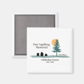 10. Jubiläum Rocks Magnet (Vorderseite/Rückseite)