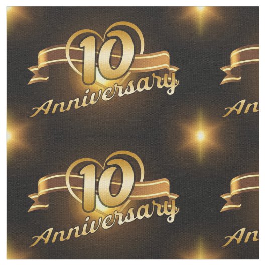 10. Jubiläum Stoff ! (Nahaufnahme)