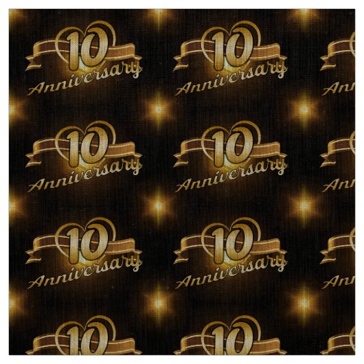 10. Jubiläum Stoff ! (Muster)