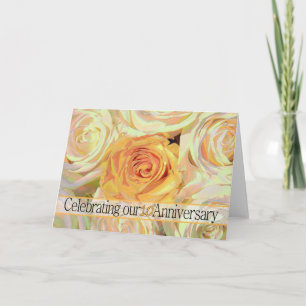 10. Jubiläums-Rosen-Einladung Einladung