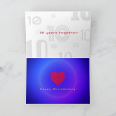 10. Jubiläumsgrinskarte Karte (Innenseite)