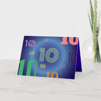 10. Jubiläumsgrinskarte