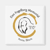 10. Jubiläumsmagnet Magnet (Vorne)