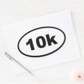 10 k ovaler aufkleber (Umschlag)
