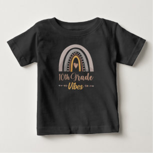 10. Klasse Vibes Zehnte Klasse Zurück zur Schule Baby T-shirt
