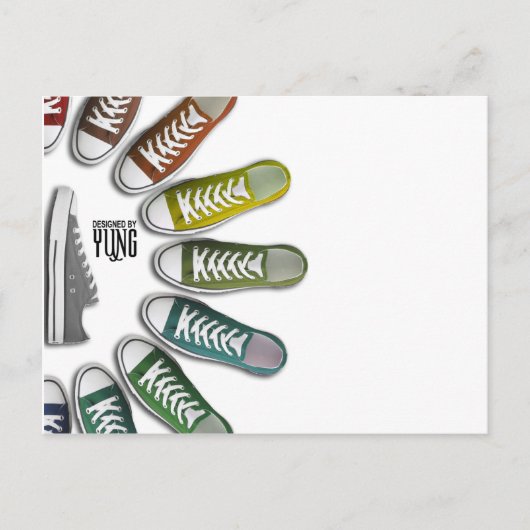 10 Klassische Sneaker Postkarte (Vorderseite)