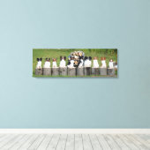 10 kleine Papillen Leinwanddruck (Insitu (Holzboden))