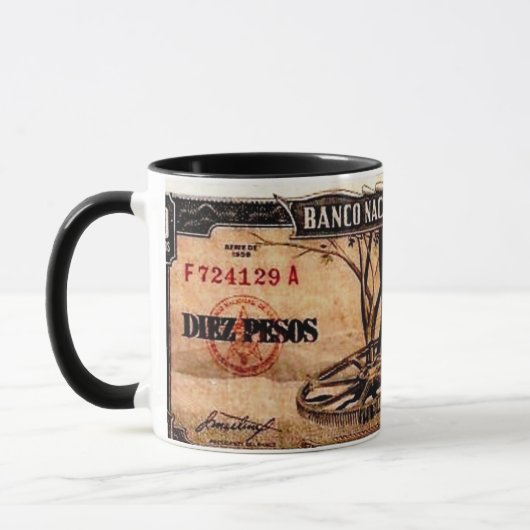 10 kubanische Peso-Tasse Tasse (Links)