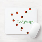 10 Ladybugs Mousepad (Mit Mouse)