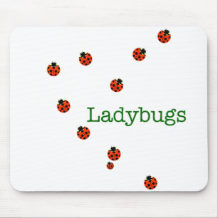10 Ladybugs Mousepad