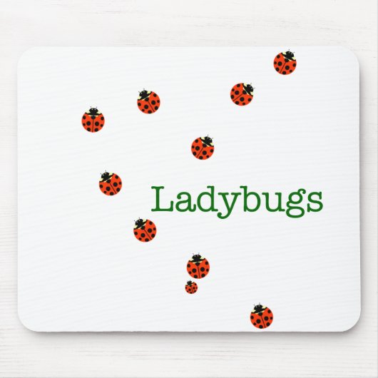 10 Ladybugs Mousepad (Vorne)