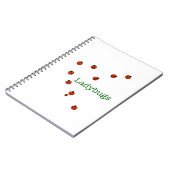 10 Ladybugs Notizblock (Linke Seite)