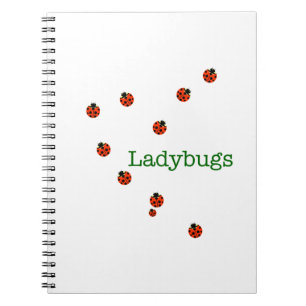 10 Ladybugs Notizblock